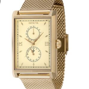 Invicta Gold Mesh Strap Watch
